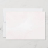 Niedliches Dinosaur Girl Geburtstag Foto Dankeschö Dankeskarte (Rückseite)