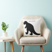 Niedliches Dinosaurier dekoratives Kissen (Stuhl )