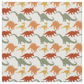 Niedliches Dinosaurier-Druck-Gewebe Stoff (Muster)