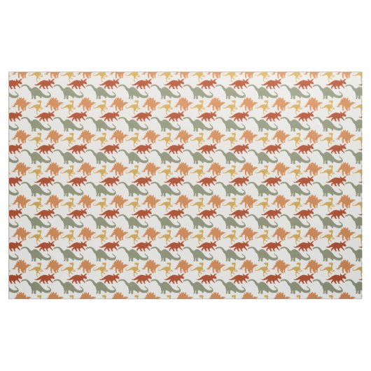 Niedliches Dinosaurier-Druck-Gewebe Stoff (Fat Quarter (45,7 x 55,9 cm))