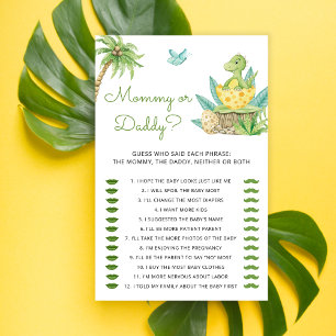 Niedliches Dinosaurier Egg Mommy oder Daddy Baby S