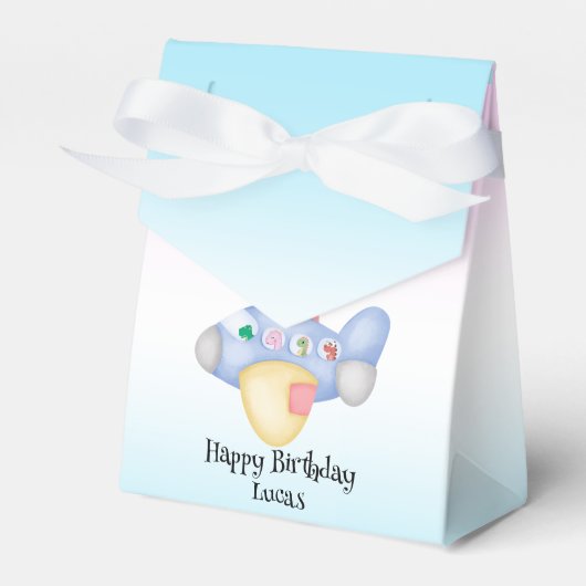 Niedliches Dinosaurier-Flugzeug Student Kindergebu Geschenkschachtel (Vorderseite)