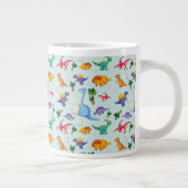 Niedliches Dinosaurier-Muster Jumbo-Tasse (Rechts)