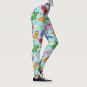 Niedliches Dinosaurier-Muster Leggings (Rechts)