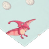 Niedliches Dinosaurier-Muster Tischdecke (Schrägansicht)