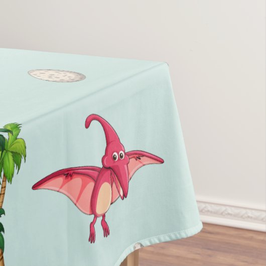 Niedliches Dinosaurier-Muster Tischdecke (Beispiel)