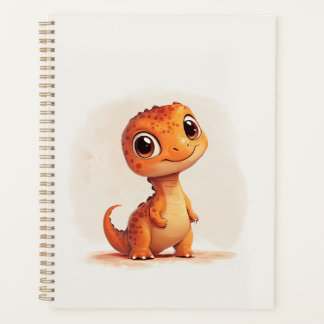 niedliches Dinosaurier-Notebook Planer