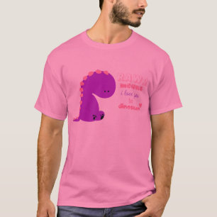 niedliches Dinosaurier rawr Shirt