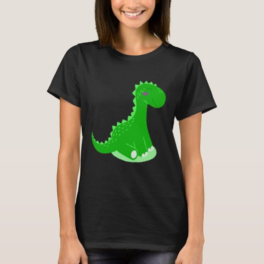 niedliches Dinosaurier T-Shirt (Vorderseite)
