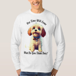 Niedliches Dog Design für Welpen - T-Shirt