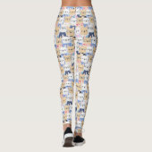 Niedliches Dog-Muster Leggings (Rückseite)