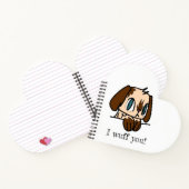 Niedliches Dog-Notebook Notizblock (Innenseite)