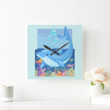 Niedliches Dolphin Bubbles Seebad