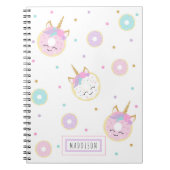 Niedliches Donut-Notebook - Spiral Bound Notebook Notizblock (Vorderseite)