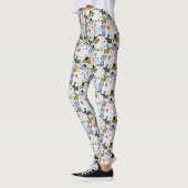 Niedliches Doodle-Dog-Muster Leggings (Links)