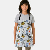 Niedliches Doodle-Dog-Muster Schürze (Insitu)