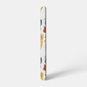 Niedliches Doodle Hand Dragees Katzenmuster Samsung Galaxy Hülle (Linke Seite)