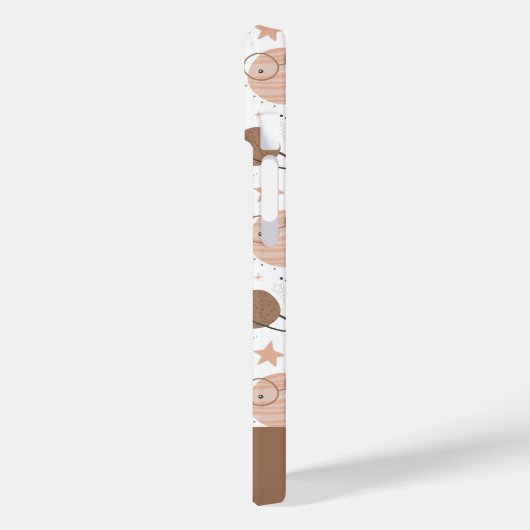 Niedliches Doodle-Planet-Muster Case-Mate iPhone Hülle (Rückseite / Links)