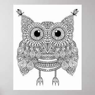 Niedliches Doodle Poster