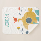 Niedliches Doodle-U-Boot | Entdecken Sherpadecke (Vorderseite (Horizontal))