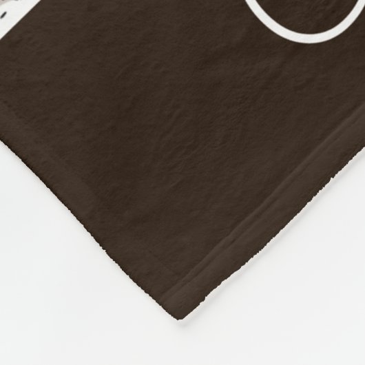 Niedliches Doodle-Waldbärmuster Fleecedecke (Ecke)