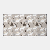 Niedliches Doodle-Waldbärmuster Schreibtischunterlage (Vorderseite)