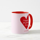 Niedliches Doppel- und Abendgeschenk für  Mütter Tasse (VorderseiteRechts)