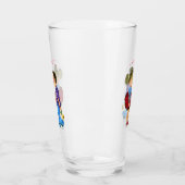 Niedliches Doppelglas mit Text - I Liebe Sie Glas (Links)