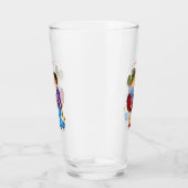 Niedliches Doppelglas mit Text - I Liebe Sie Glas (Rechts)