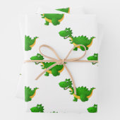 Niedliches Drachenwappenpapier Geschenkpapier Set (Beispiel)
