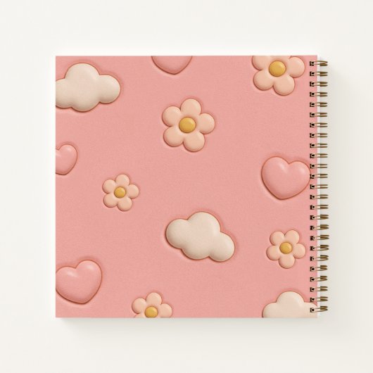 Niedliches Dreams-Notebook Notizblock (Rückseite)