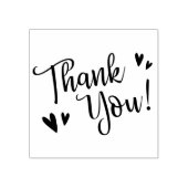 Niedliches Drehbuch und Herz danke Gummistempel (Prägung)