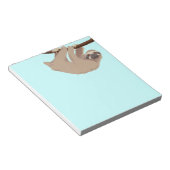 Niedliches Drei-Zehenlager Editor Notizblock (angewinkelt)