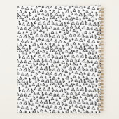 Niedliches Dreiecke-Muster Bester Lehrer je Planer (Rückseite)