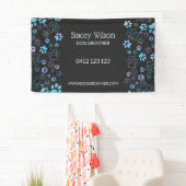 Niedliches Druckmuster Pet Groomer-Geschäftsbanner Banner (Insitu)