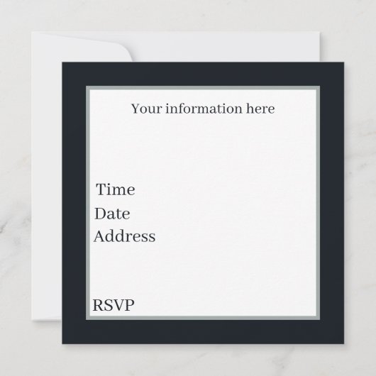 Niedliches Dschungellion-Party Einladung (Rückseite)