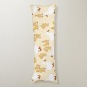 Niedliches Duck & Baby Duckling Muster Seitenschläferkissen (Vorderseite Vertikal)