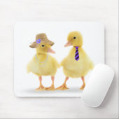 Niedliches Ducklein auf Weiß Mousepad (Mit Mouse)