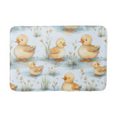 Niedliches Duckling-Muster Badematte (Vorderseite)
