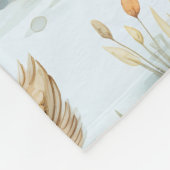 Niedliches Duckling-Muster Fleecedecke (Ecke)