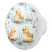 Niedliches Duckling-Muster Keramikknauf (Rechts)