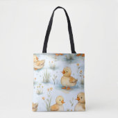 Niedliches Duckling-Muster Tasche (Vorderseite)