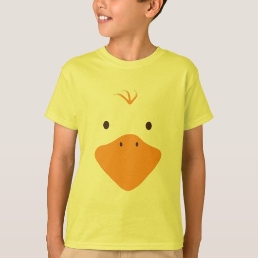 Niedliches Ducky Face T-Shirt (Vorderseite)