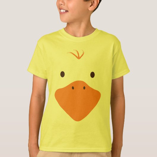 Niedliches Ducky Face T-Shirt (Vorderseite)