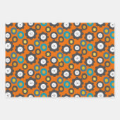 Niedliches Dumper Truck Digger-Muster Geschenkpapier Set (Vorderseite 2)