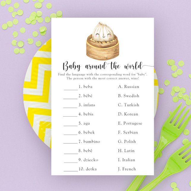 Niedliches Dumpling Baby auf der ganzen Welt (Von Creator hochgeladen)