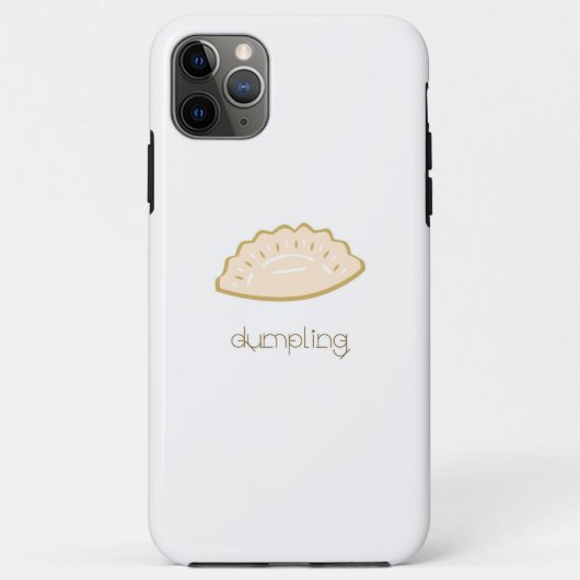 Niedliches Dumpling iPhone Case (Rückseite)