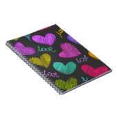 Niedliches, dynamisches Skript mit Liebe Notizblock (Rechte Seite)