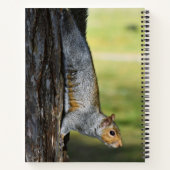 Niedliches Eastern Gray Eichhörnchen Nature Foto Notizblock (Rückseite)