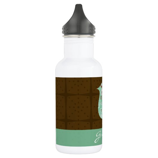 Niedliches Edelstahlflasche (Links)